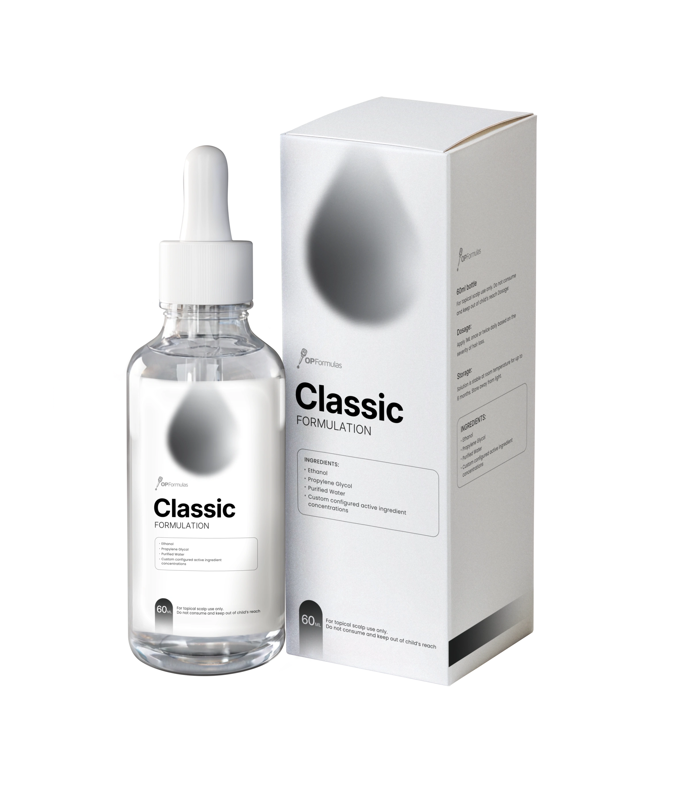 Classic formulation bottle