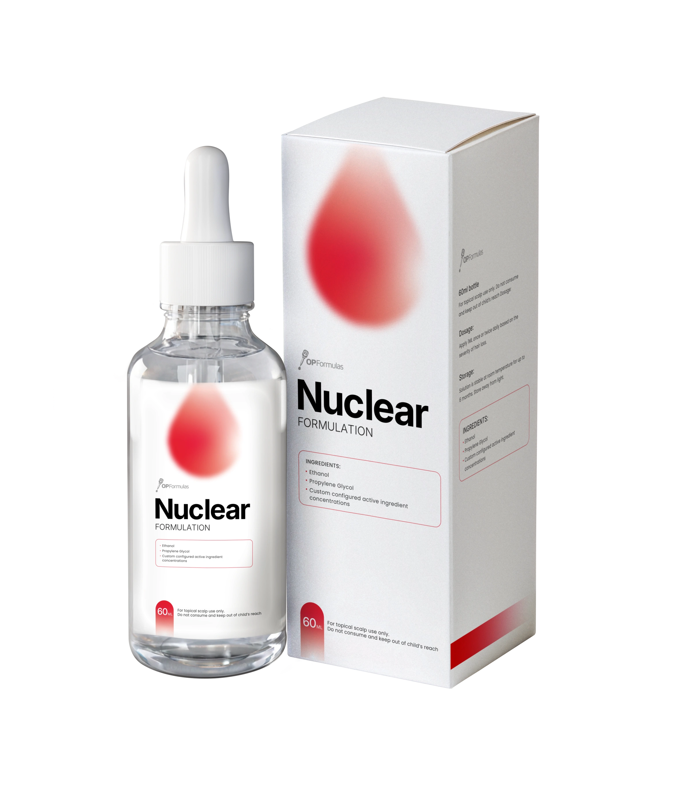 Nuclear formulation bottle
